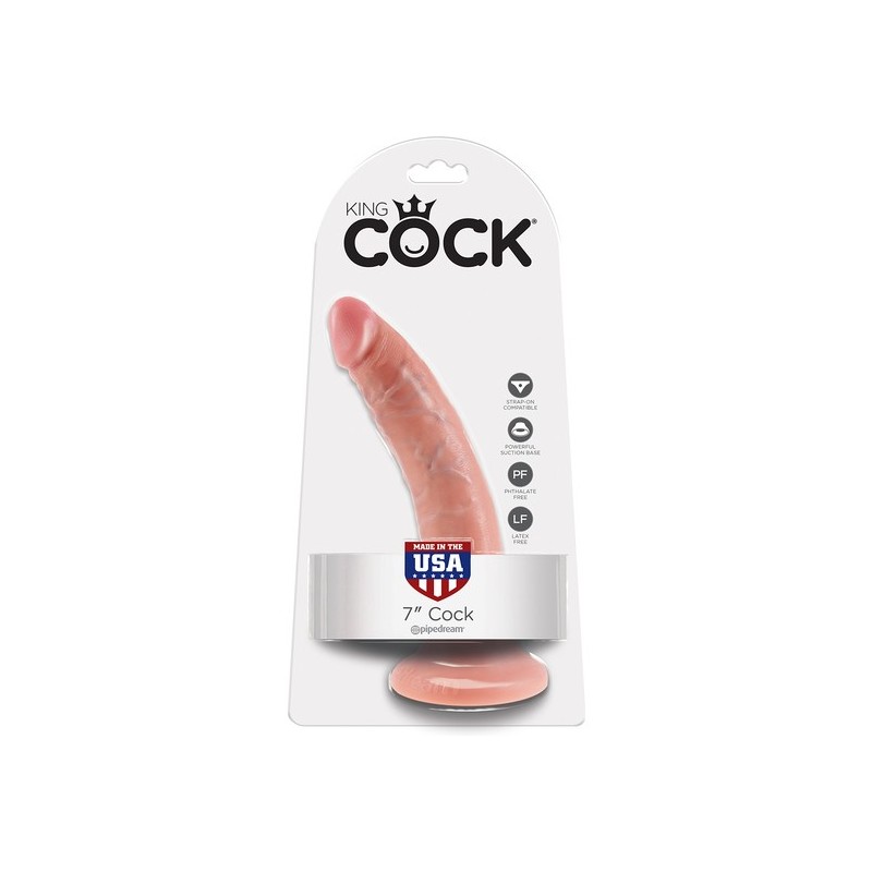 King Cock Pene Realistico 18 Cm - Sexplace.es