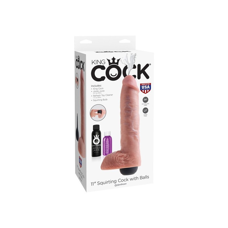 KING COCK SQUIRTING COCK 11 Eyaculador - Sexplace.es