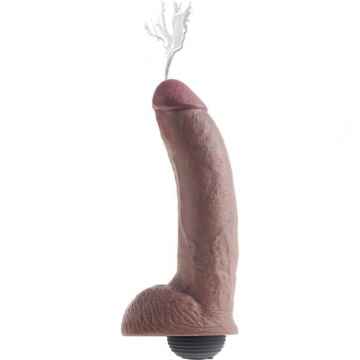 KING COCK SQUIRTING COCK - MARRÓN 9 - Sexplace.es
