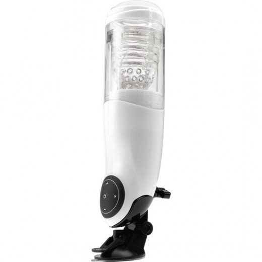 PDX Mega Bator Usb Masculino Vagina Blanco - Sex Place con Pipedream