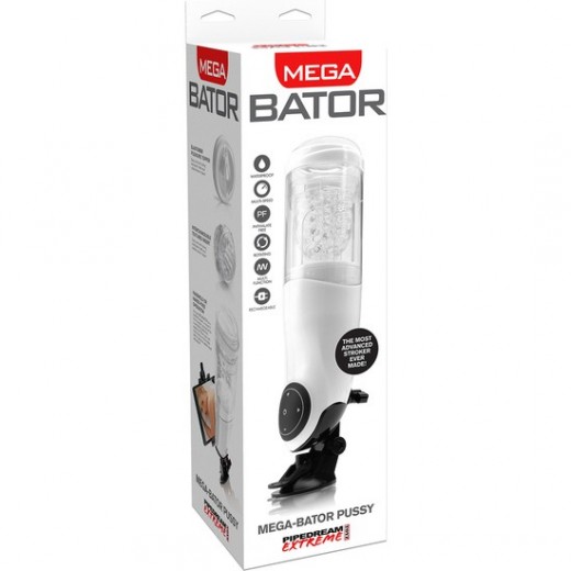 PDX Mega Bator Usb Masculino Vagina Blanco - Sex Place con Pipedream