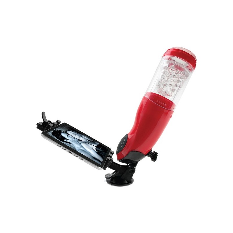 PDX MEGA BATOR USB MASTURBADOR MASCULINO BOCA ROJO