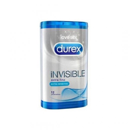 DUREX INVISIBLE EXTRA FINO 12 UDS