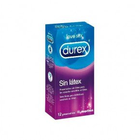 DUREX PRESERVATIVOS SIN LATEX 12 UDS