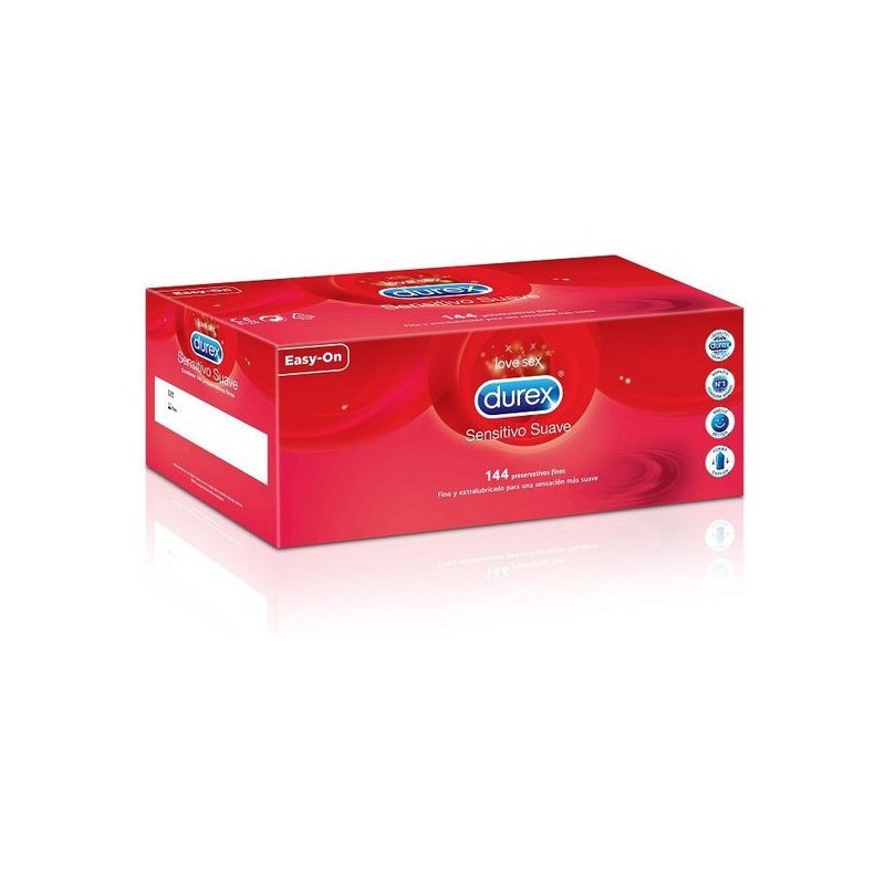 DUREX SENSITIVO SUAVE 144 UDS