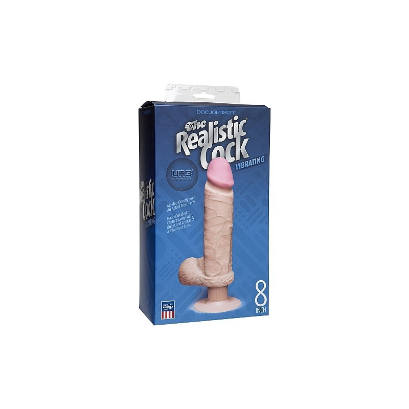 THE REALISTIC COCK UR3 PENE REALISTICO CON VIBRADOR 20 CM