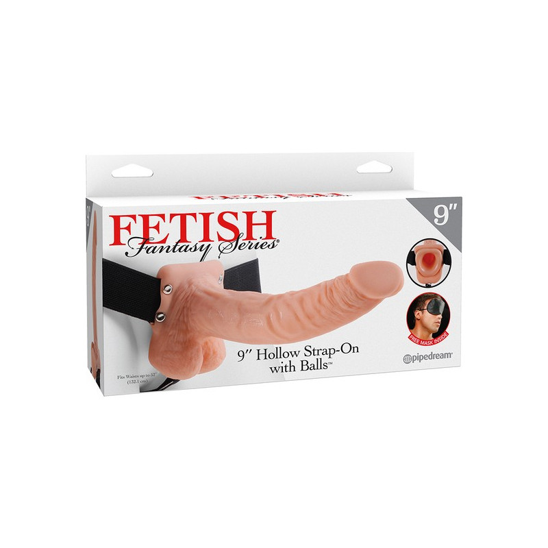 PENE REALiSTICO CON ARNeS 24 CM