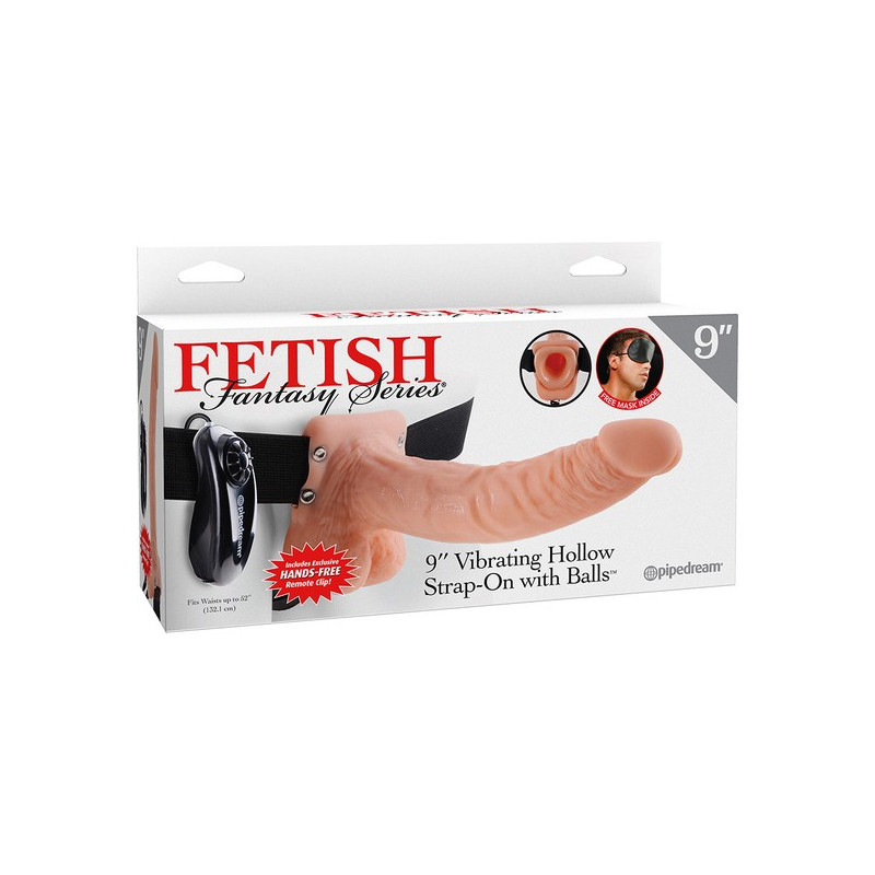 PENE REALiSTICO VIBRADOR CON ARNeS 24 CM