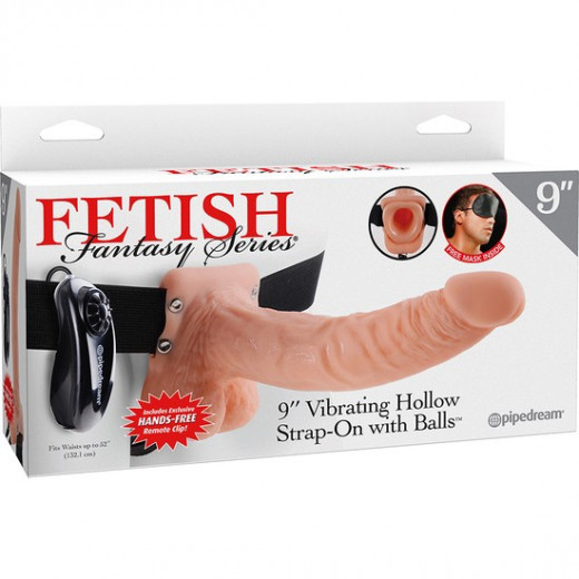 PENE REALiSTICO VIBRADOR CON ARNeS 24 CM