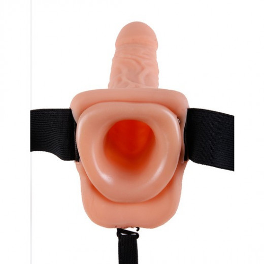 PENE REALiSTICO VIBRADOR CON ARNeS 24 CM