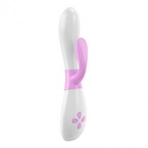OVO K2 VIBRADOR CONEJITO BLANCO/ROSA