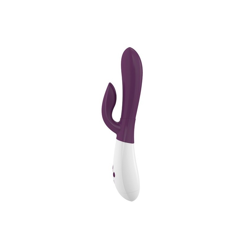 OVO K2 VIBRADOR CONEJITO BLANCO/ROSA
