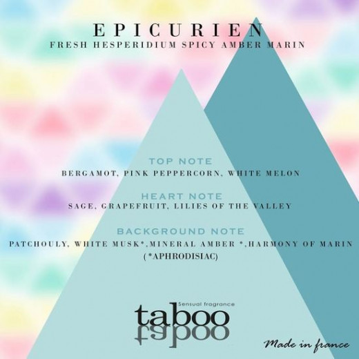 TABOO EPICURIEN PERFUME CON FEROMONAS PARA eL