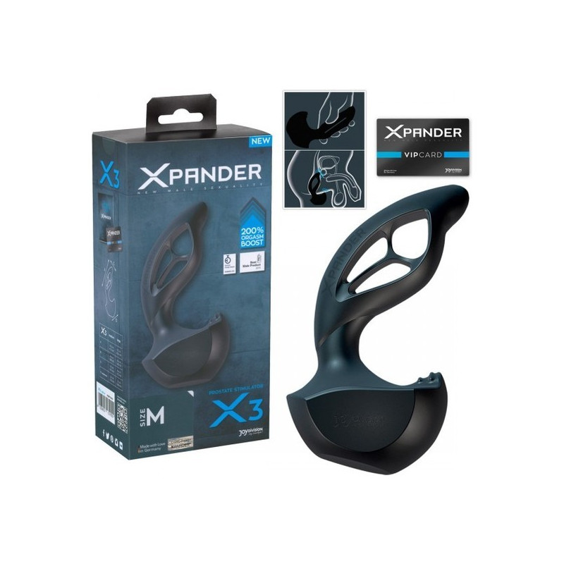XPANDER X3 ESTIMULADOR DE PROSTATA TALLA M