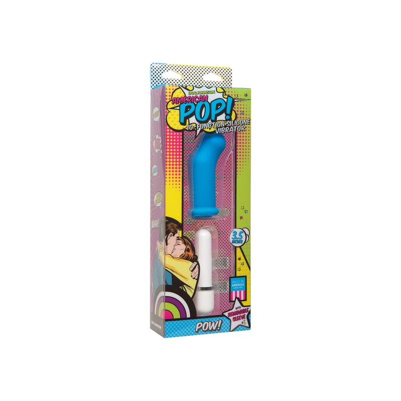 AMERICAN POP VIBRADOR POW AZUL