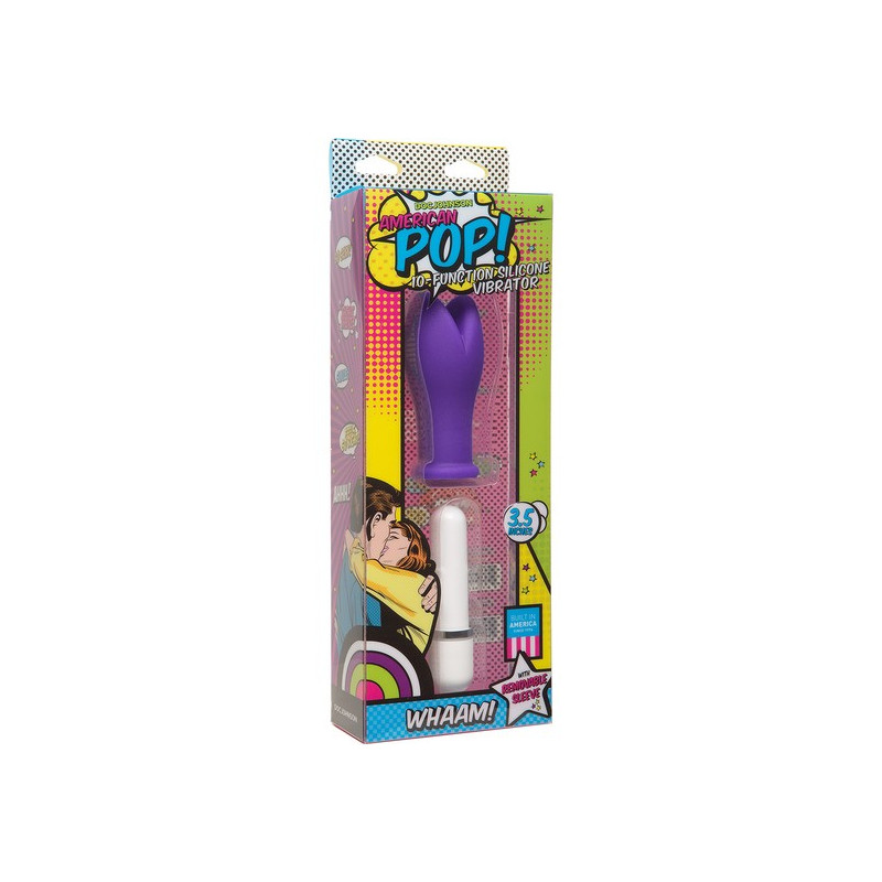 AMERICAN POP VIBRADOR WHAAM MORADO