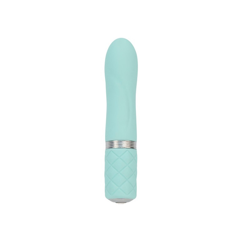 FLIRTY VIBRADOR CON CRISTAL TURQUESA
