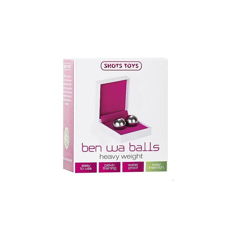 BOLAS CHINAS BEN WA BALLS PESADAS PLATEADAS