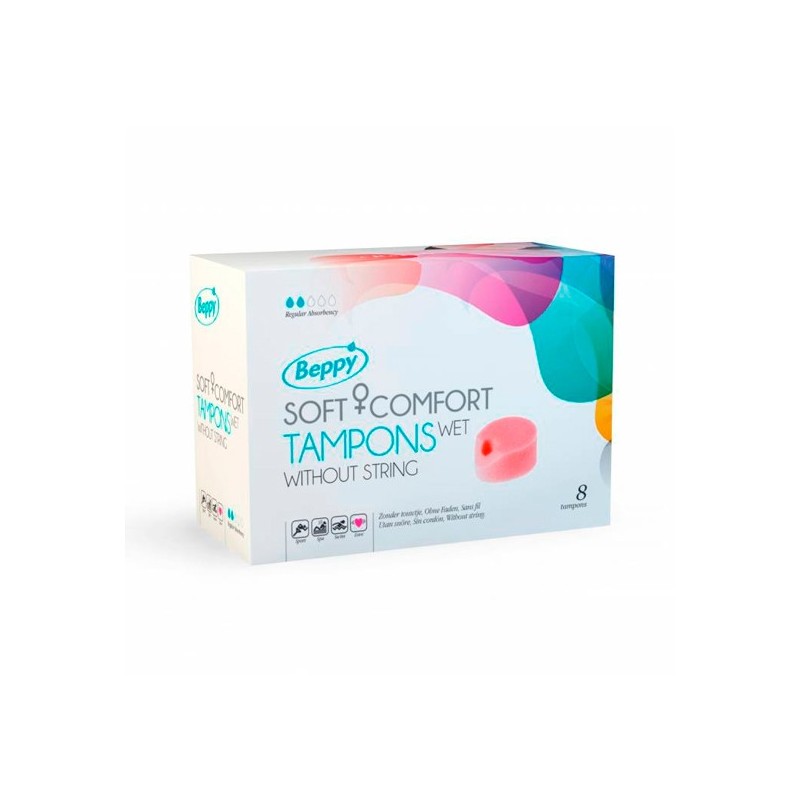 BEPPY TAMPONES LUBRICADOS 8 UDS - Sexplace.es