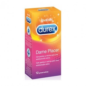 DUREX DAME PLACER 12 UDS - Sexplace.es