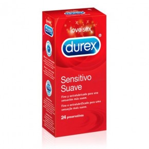 DUREX SENSITIVO SUAVE 24 UDS - Sexplace.es