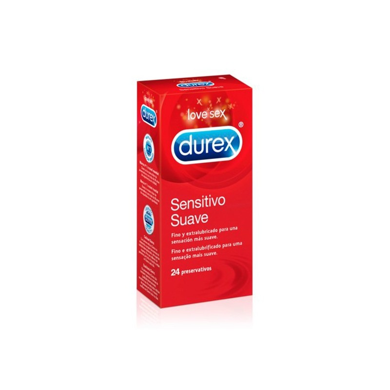 DUREX SENSITIVO SUAVE 24 UDS - Sexplace.es