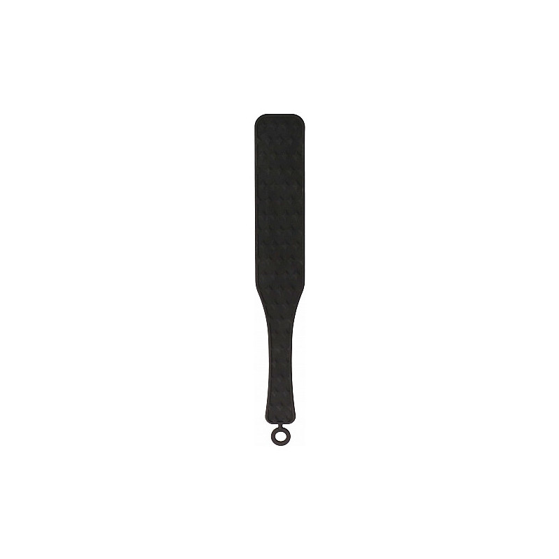 OUCH PALETA BDSM DE SILICONA NEGRO