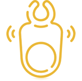 Icono de pareja estilizado